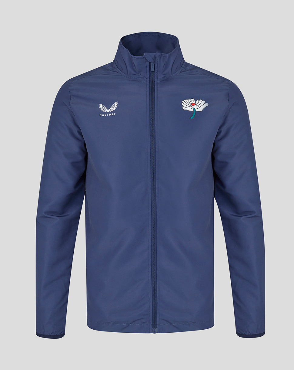 Yorkshire Cricket Men's 26/27 Woven Pre Match Jacket - Peacoat - Peacoat