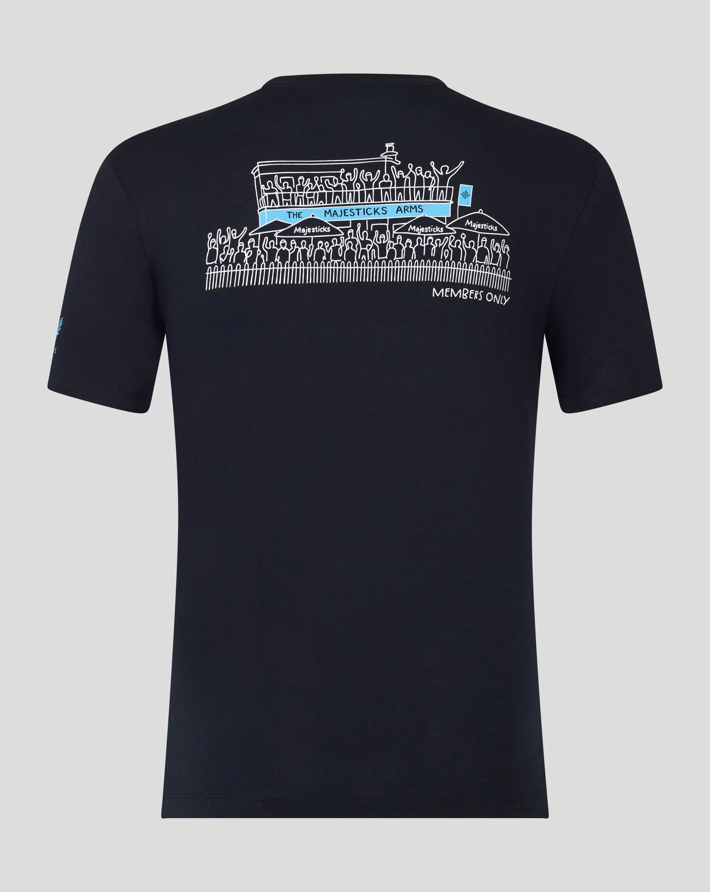 Majesticks Arms Short Sleeve Tee - Navy