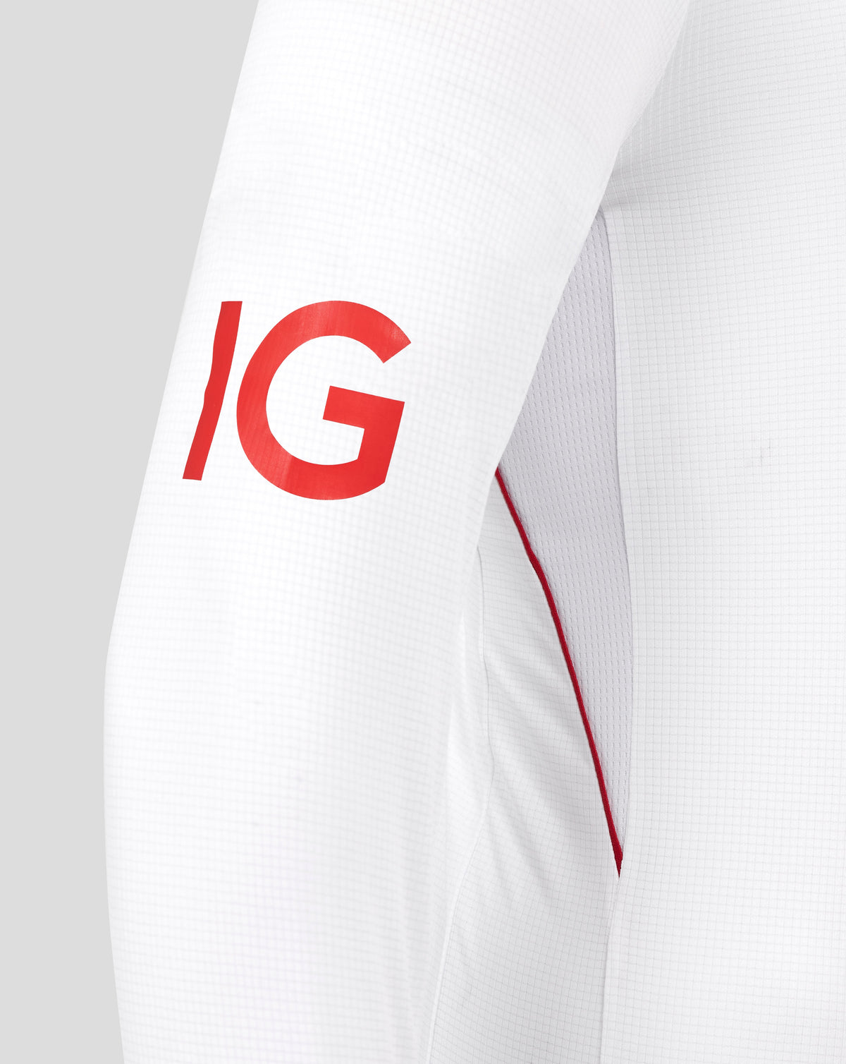 England Cricket Men's 26/27 Test Pro Long Sleeve Shirt - White