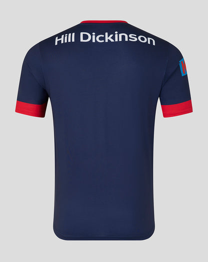Lancashire Cricket Men's 26/27 ODI Short Sleeve Jersey - Peacoat