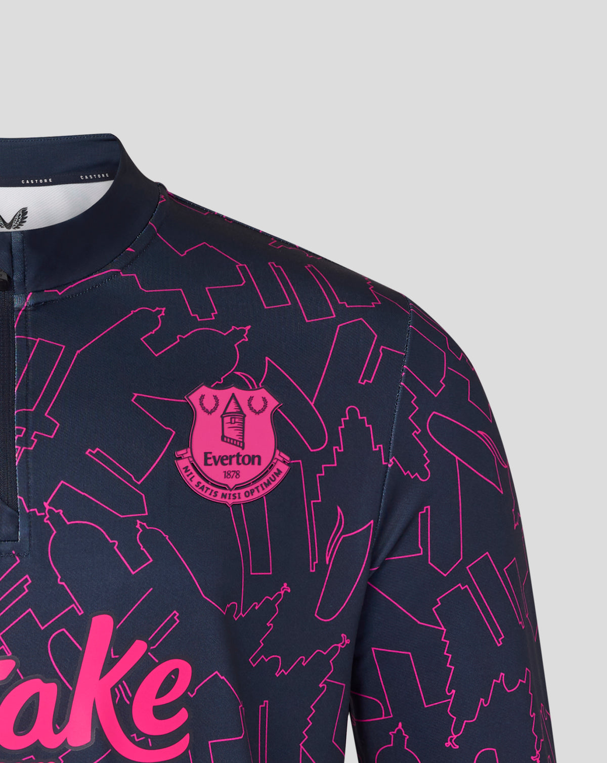 Everton FC 25/26 Heren At Night Pre Match Midlayer - Blauw
