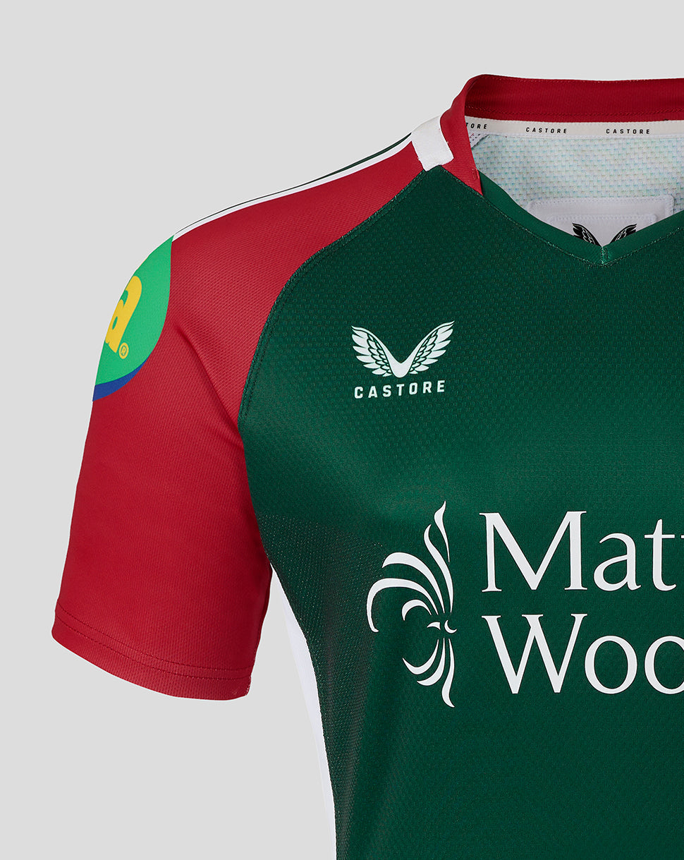Leicester Tigers Junior 25/26 Pro Home Shirt