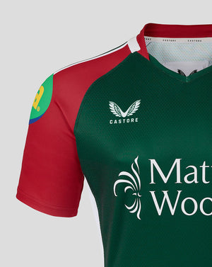 Leicester Tigers Junior 25/26 Pro Home Shirt
