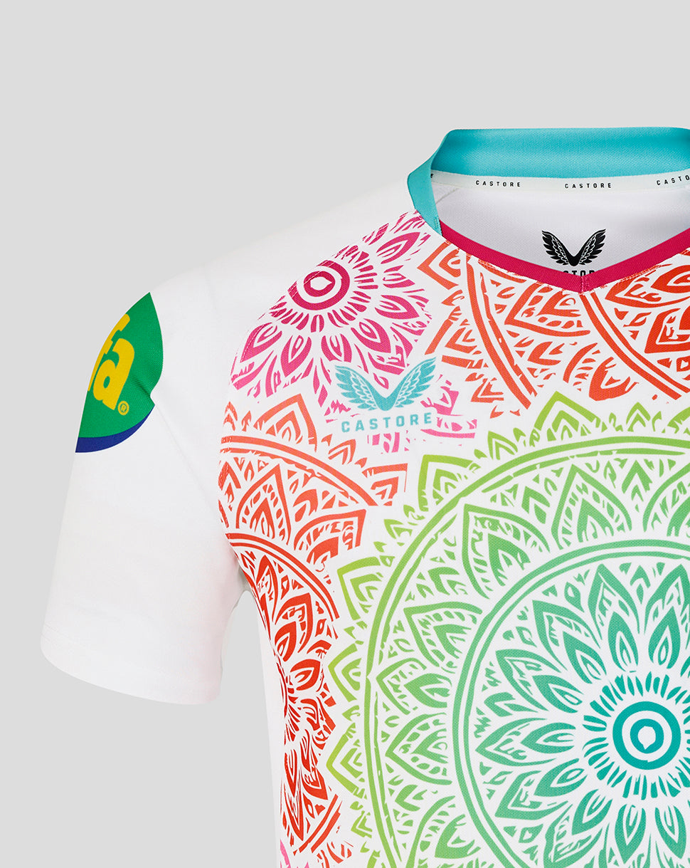 Camiseta Leicester Tigers Hombre 25/26 Réplica Slater Cup Special Edition - Blanco