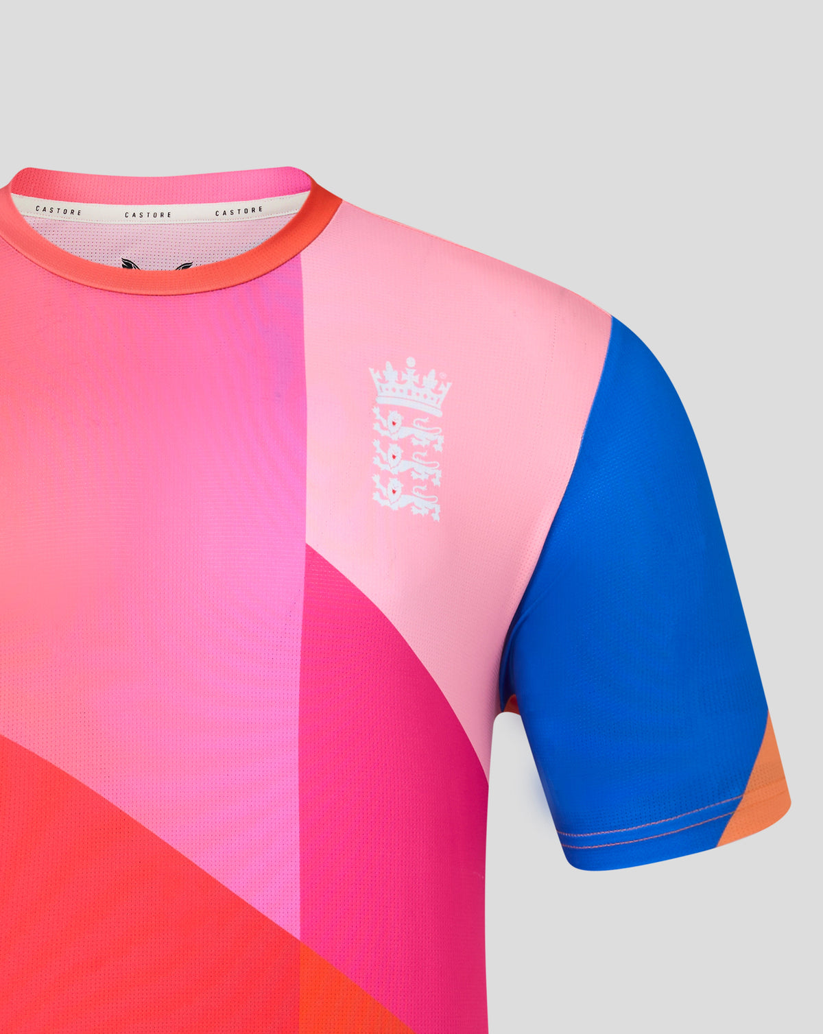 England Cricket Damen 26/27 T20 WWC Kurzarm-T-Shirt - Mehrfarbig
