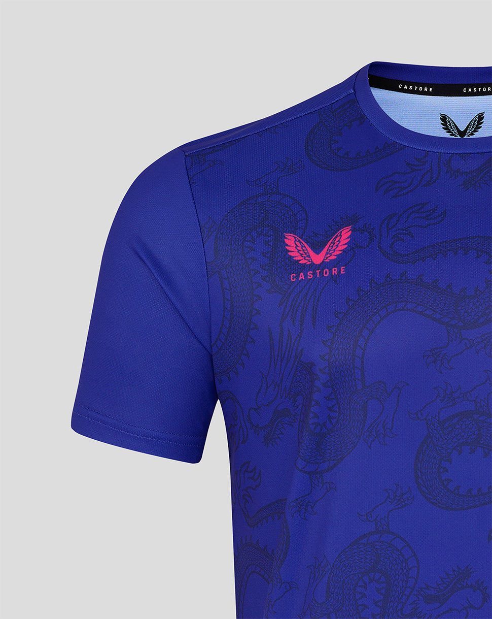 Camiseta Hong Kong China Rugby Hombre 2026 HK7s Gráfico Training - Azul