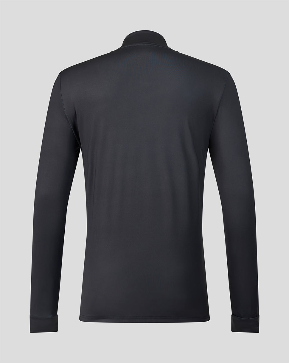 Welsh Fire The Hundred Herren-Performance-Shirt mit Viertelreissverschluss 2026 - Rot