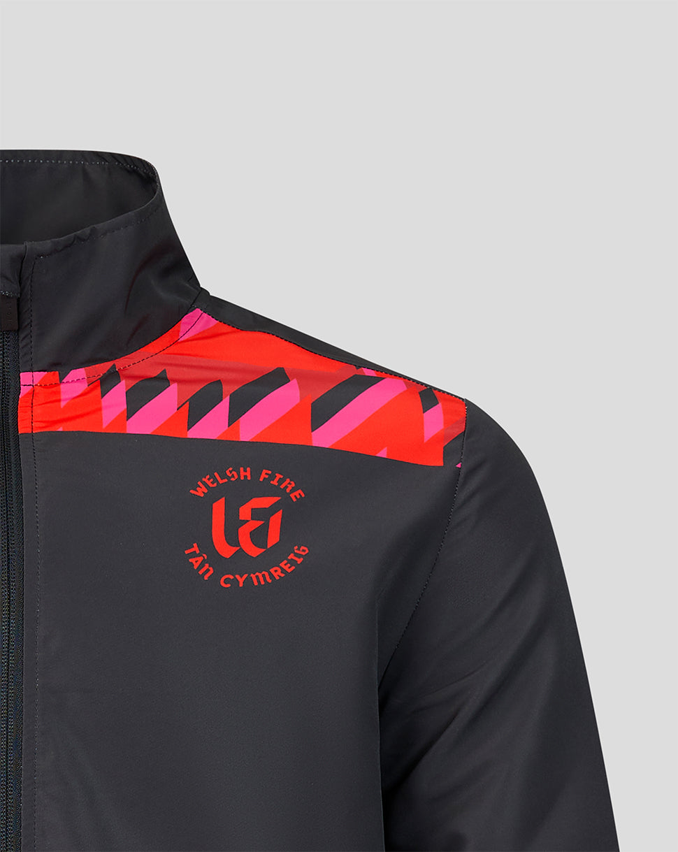 Chaqueta Welsh Fire The Hundred 2026 tejido Pre Match de hombre - Rojo