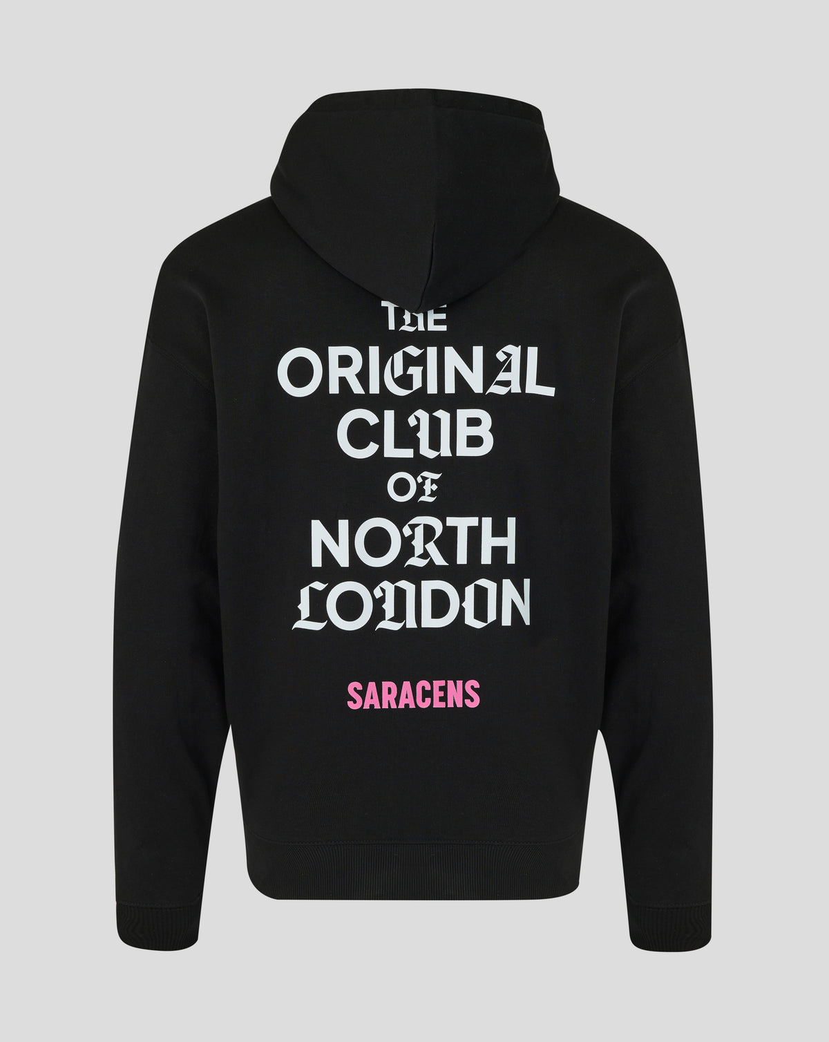 Saracens Heren 2026 Showdown VI Hoodie – Zwart - Zwart