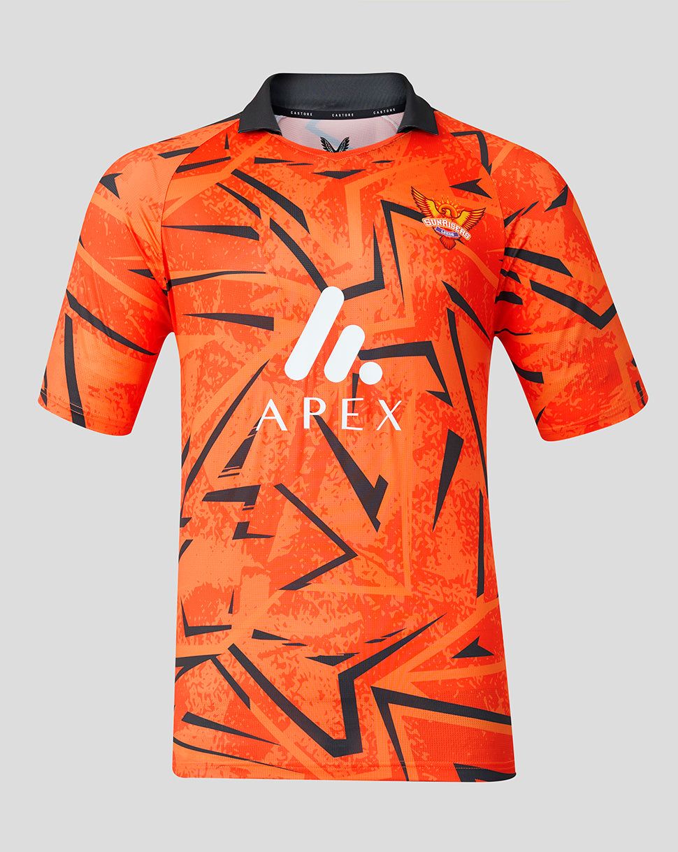 Mens Sunrisers Leeds The Hundred Short Sleeve Stretch Jersey Round Neck 2026