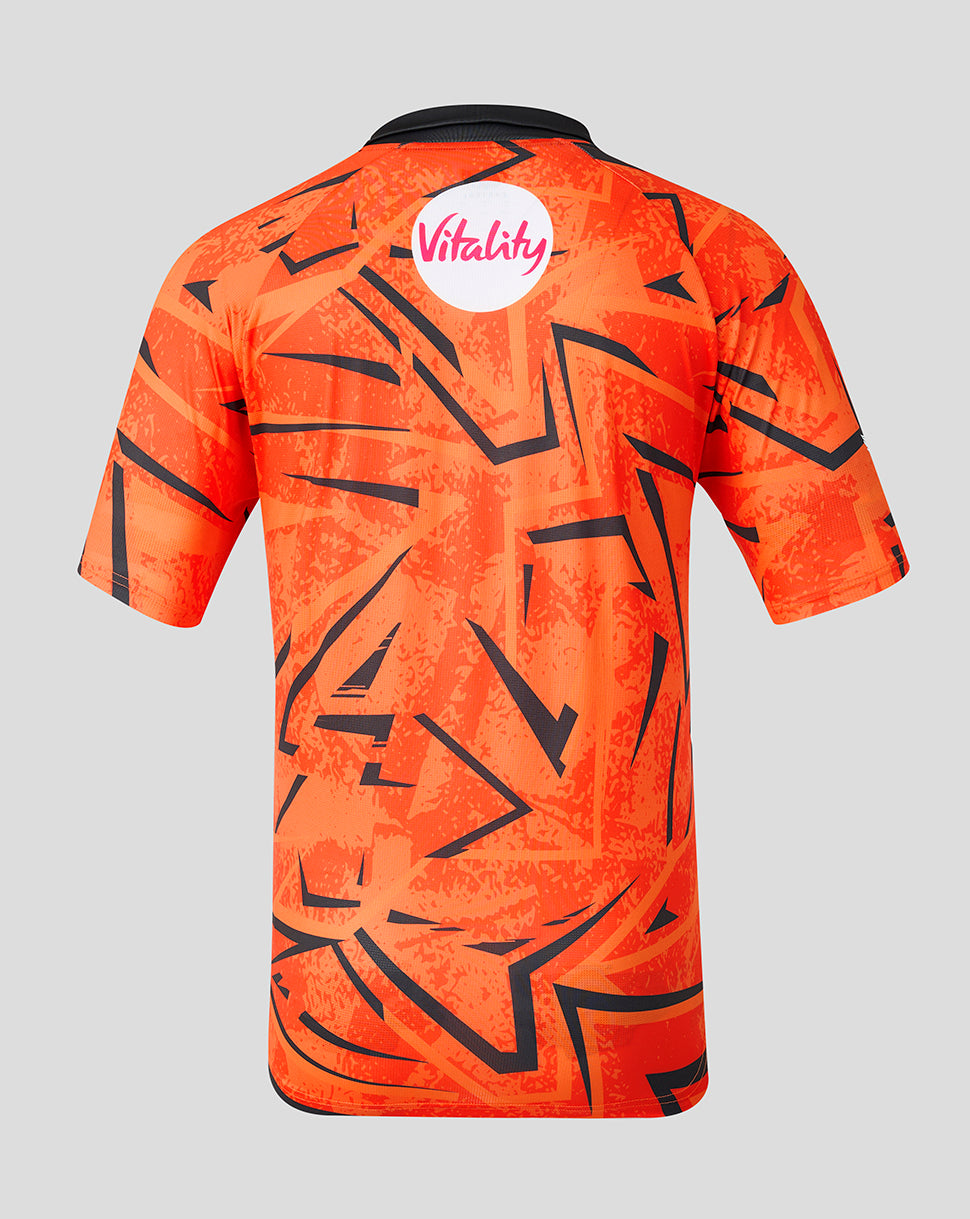 Mens Sunrisers Leeds The Hundred Short Sleeve Stretch Jersey Round Neck 2026