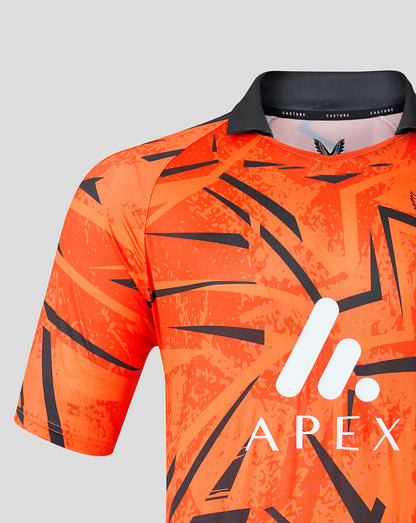 Mens Sunrisers Leeds The Hundred Short Sleeve Stretch Jersey Round Neck 2026