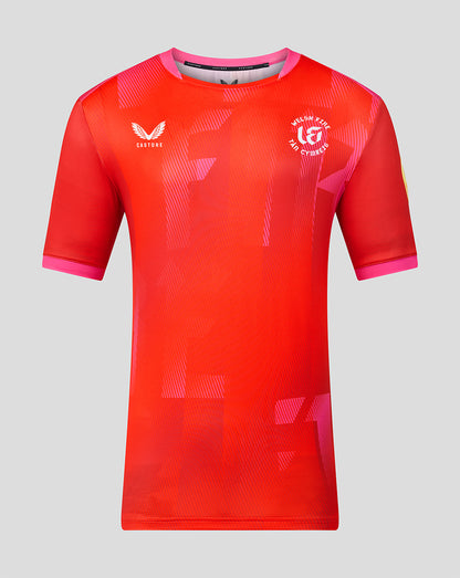 Welsh Fire The Hundred Mens 2026 Short Sleeve Stretch Jersey