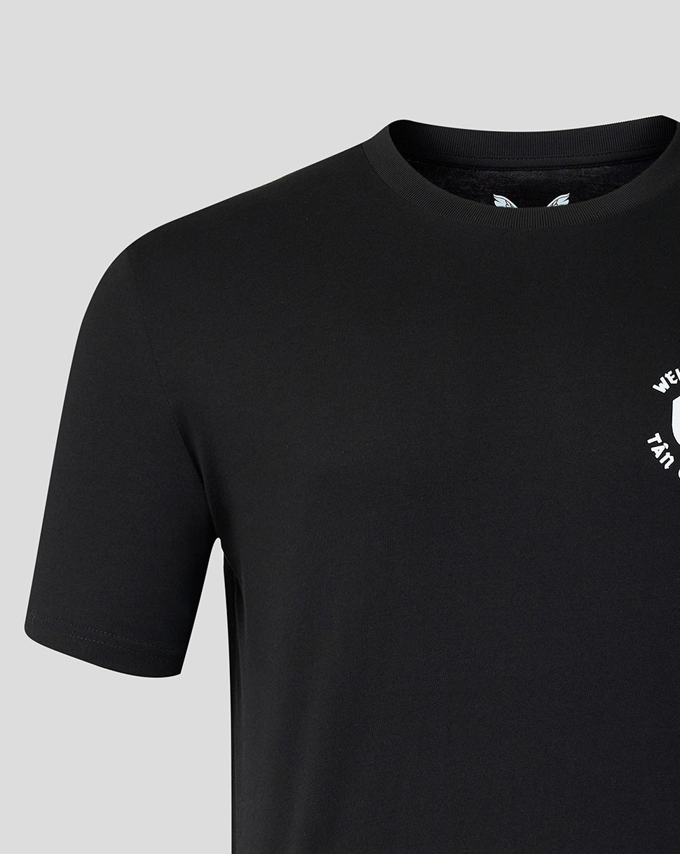 Welsh Fire „Fuel The Fire“-T-Shirt für Herren, schwarz - Schwarz