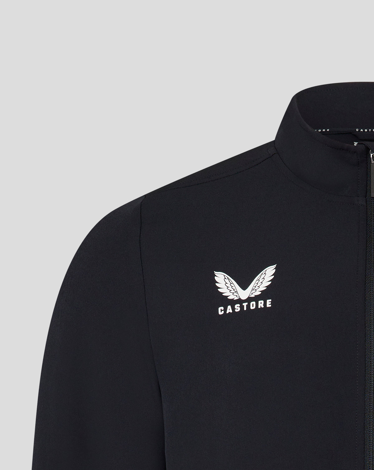Men's Track Jacket - Black - Black