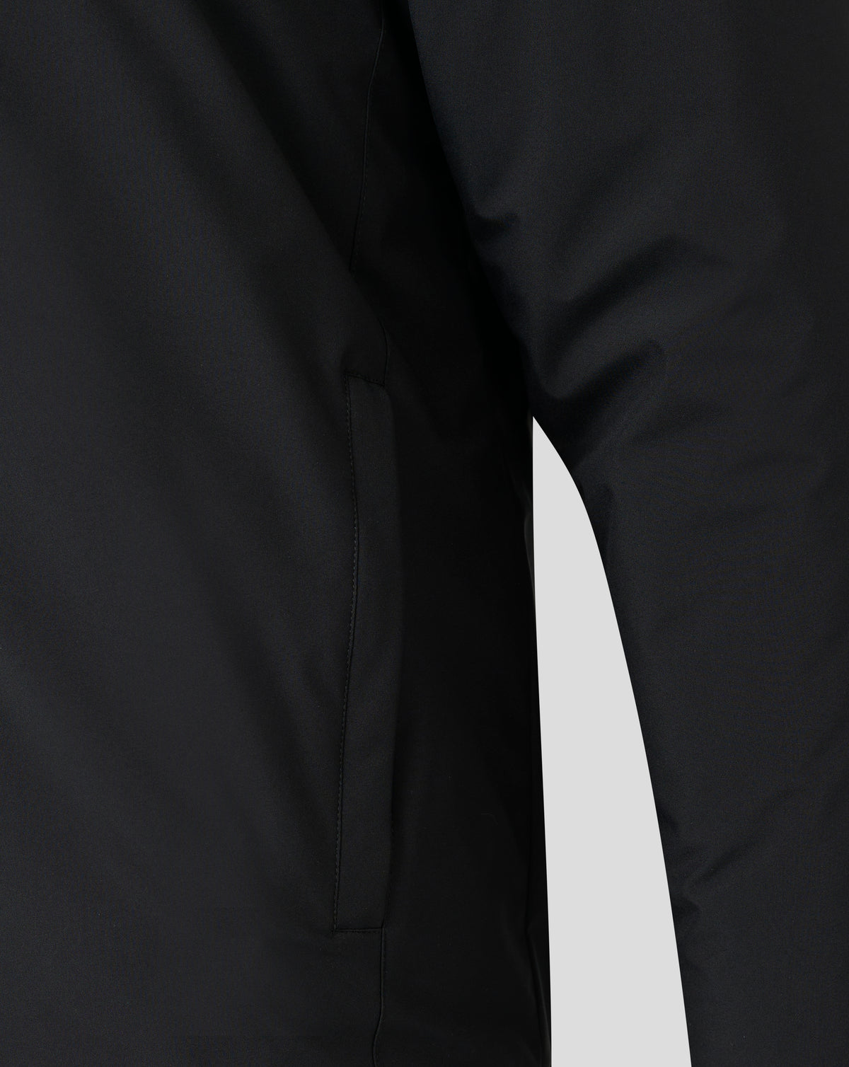 Men's Standard Length Bench Jacket - Black