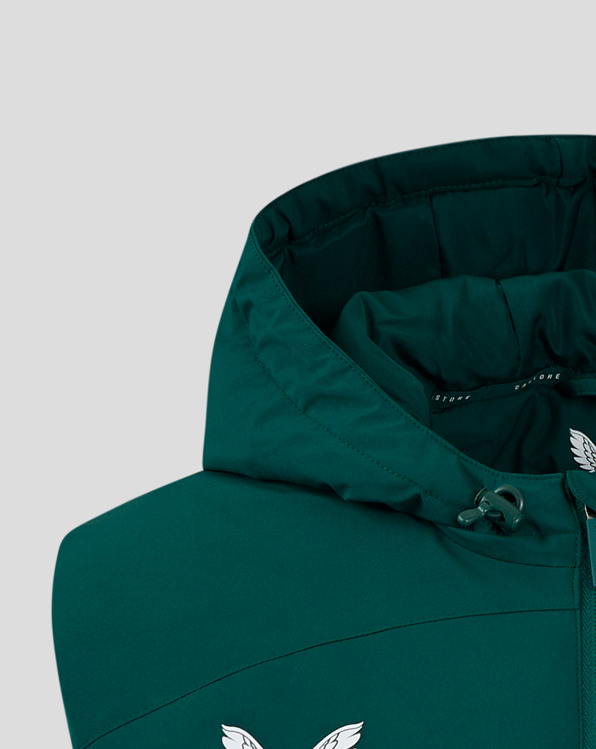 Mens Padded Gilet With Hood - Botanical Garden - Botanical Garden