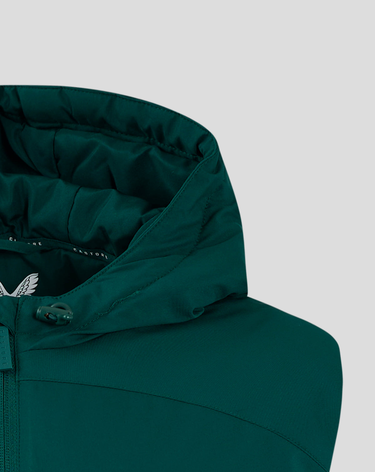 Mens Padded Gilet With Hood - Botanical Garden - Botanical Garden