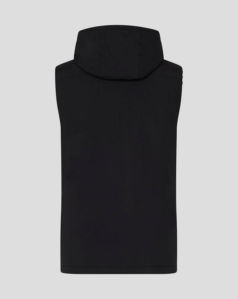 Men's Hooded Gilet - Caviar