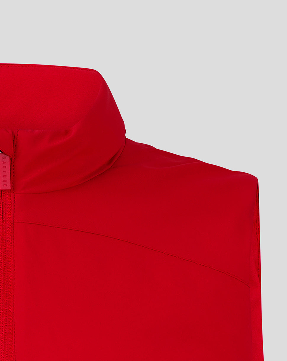 Herren Gepolsterte Weste – True Red - Rot