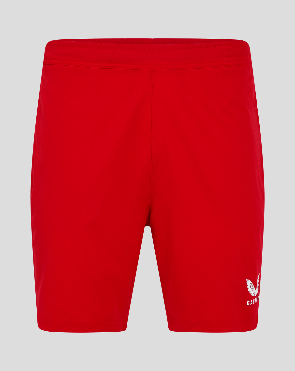 Herren Gewebt Training Shorts – Echtrot - Rot