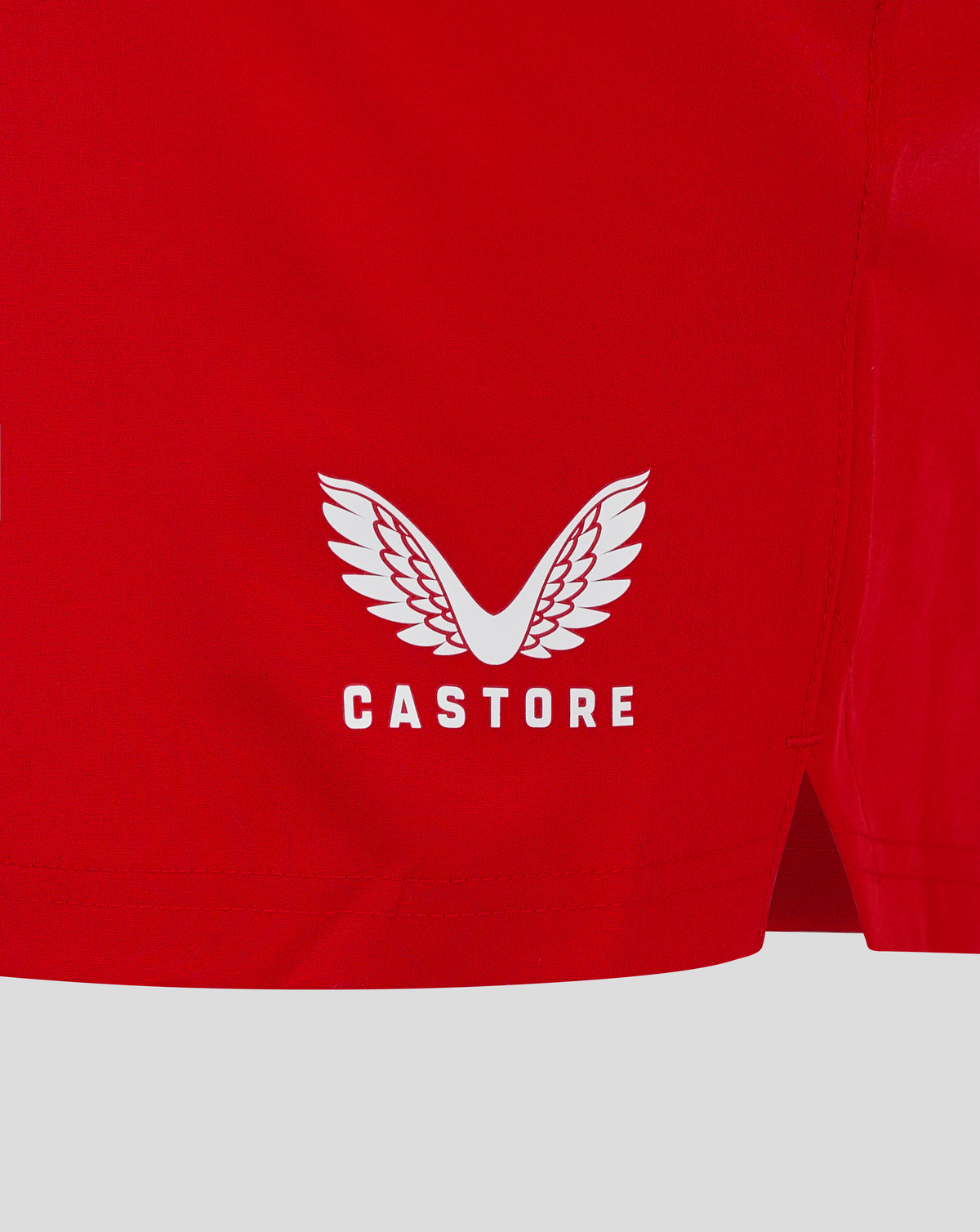 Herren Gewebt Training Shorts – Echtrot - Rot