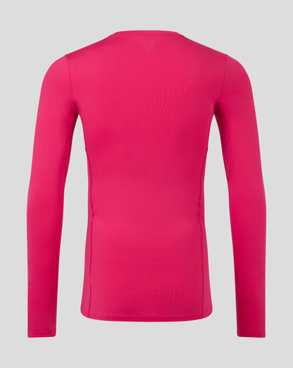 Mens Baselayer Long Sleeve Top - Beetroot Purple