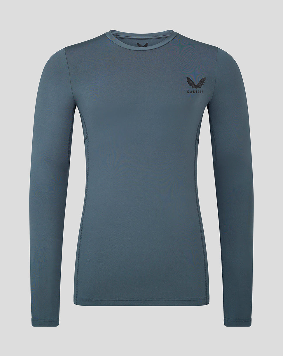 Mens Baselayer Long Sleeve Top - Dark Slate