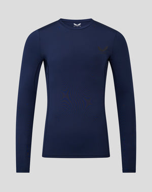 Mens Baselayer Long Sleeve Top - Peacoat