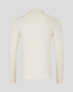 Mens Cricket Long Sleeve Shirt - Cannoli Cream