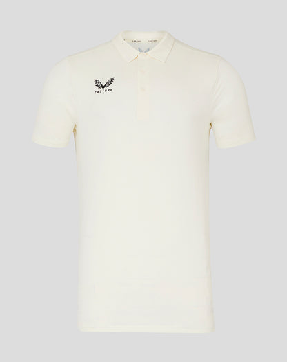 Mens Cricket Short Sleeve Tech Polo