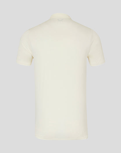 Mens Cricket Short Sleeve Tech Polo