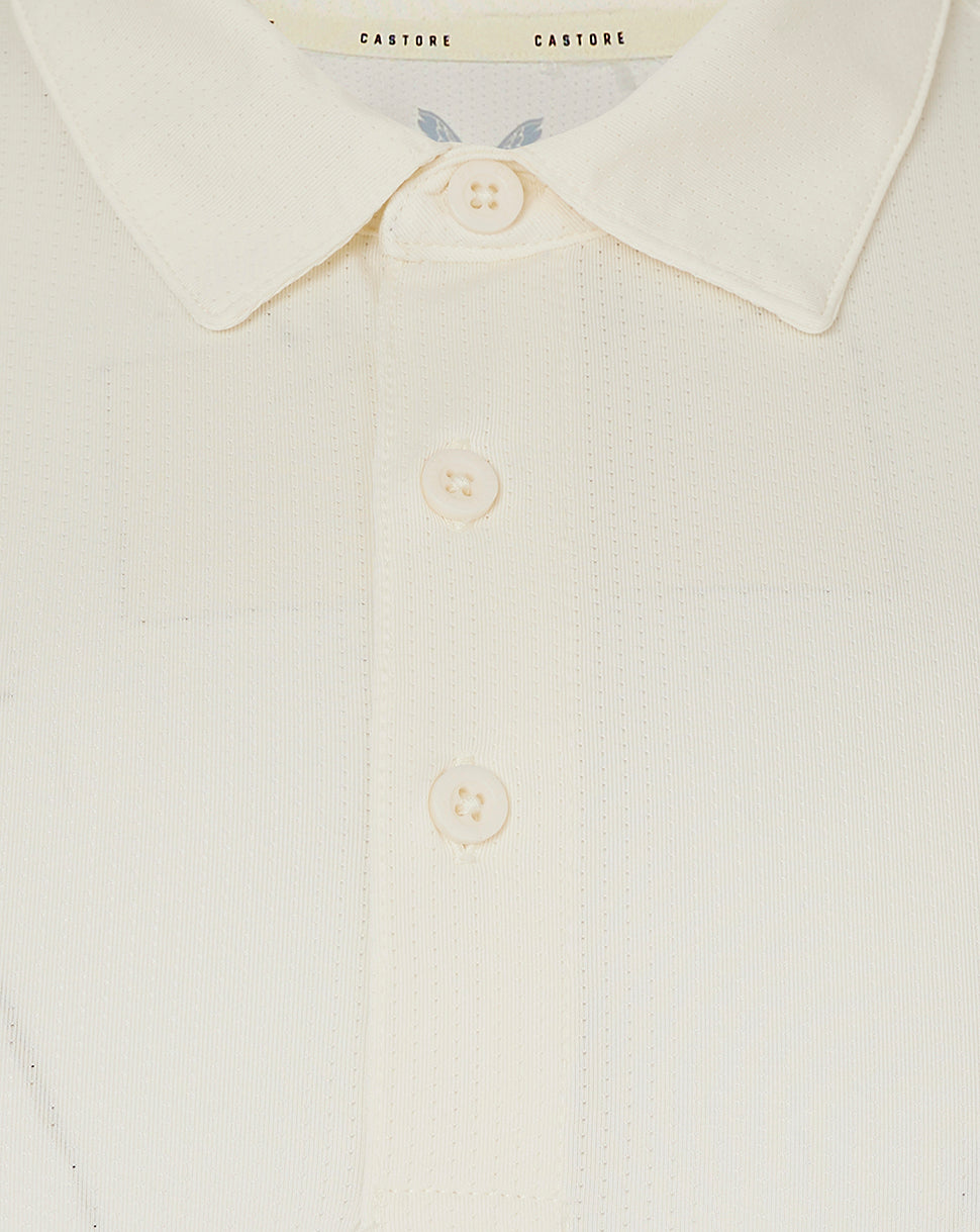 Mens Cricket Short Sleeve Tech Polo