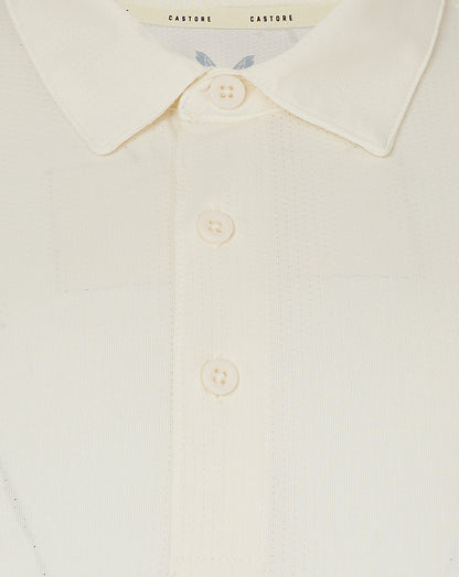 Mens Cricket Short Sleeve Tech Polo
