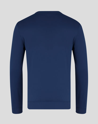 Mens Brushback Sweatshirt - Peacoat