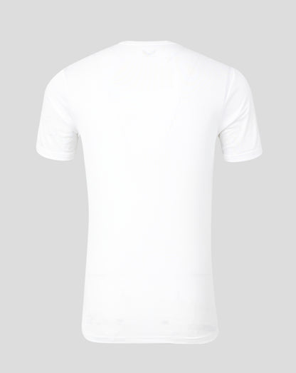 Marble Printed Training Tee - Brilliant White/ Allure