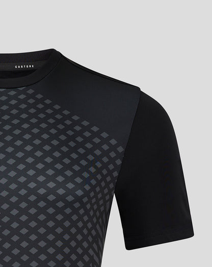 ss Geometric Printed Training Tee 3 - Caviar/Phantom