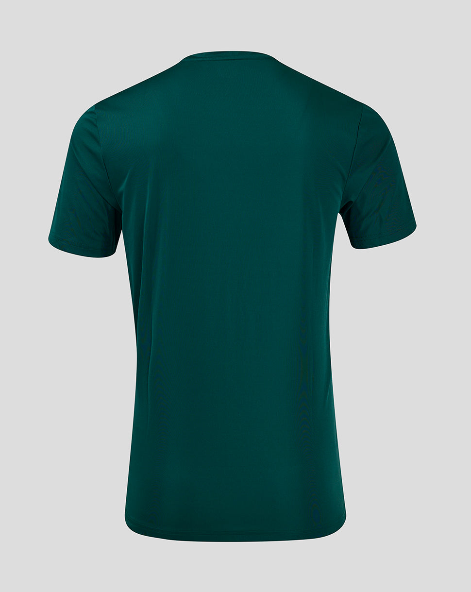 ss Linear Printed Training Tee 5 - Botanical Garden / Bayberry