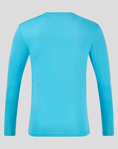 LS Dots Printed Training Tee  2 - Aquarius / Bachelor Button