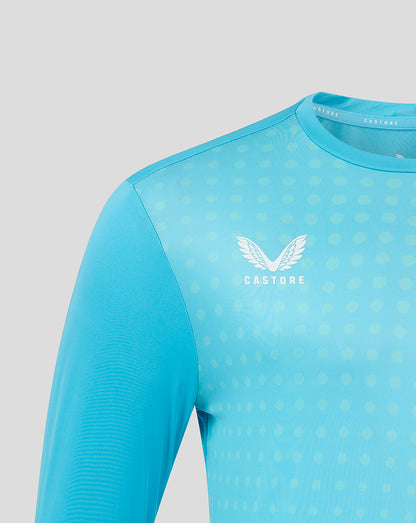 LS Dots Printed Training Tee  2 - Aquarius / Bachelor Button