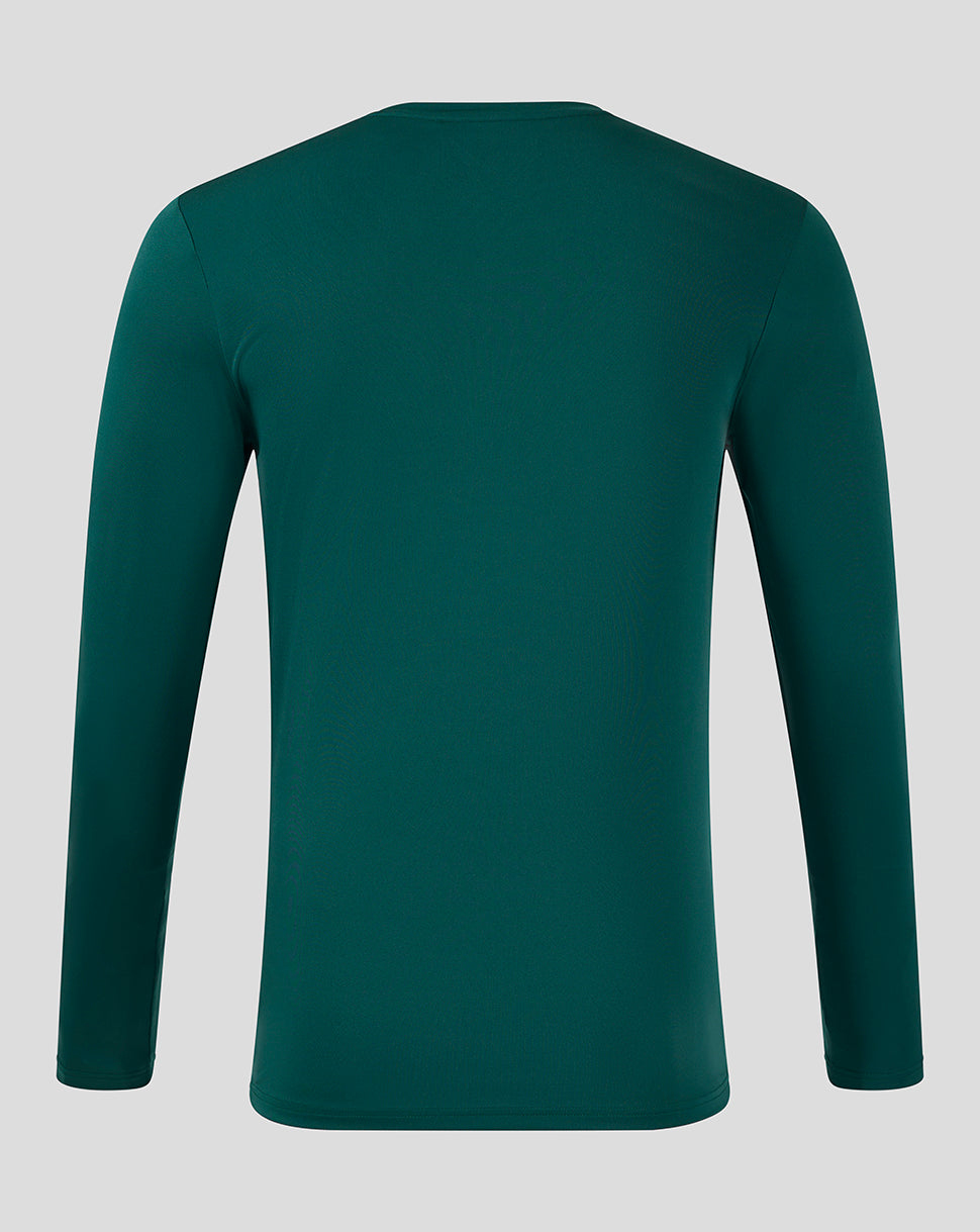 LS Dots Printed Training Tee  2 - Botanical Garden / Bayberry