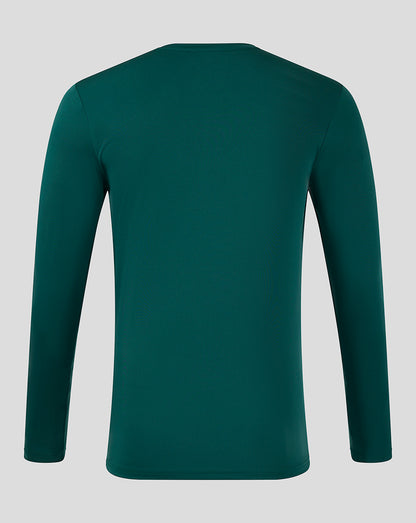 LS Dots Printed Training Tee  2 - Botanical Garden / Bayberry