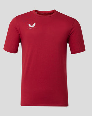Men's Cotton Leisure Tee - Biking Red