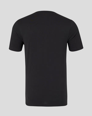 Mens Cotton Leisure Tee - Caviar