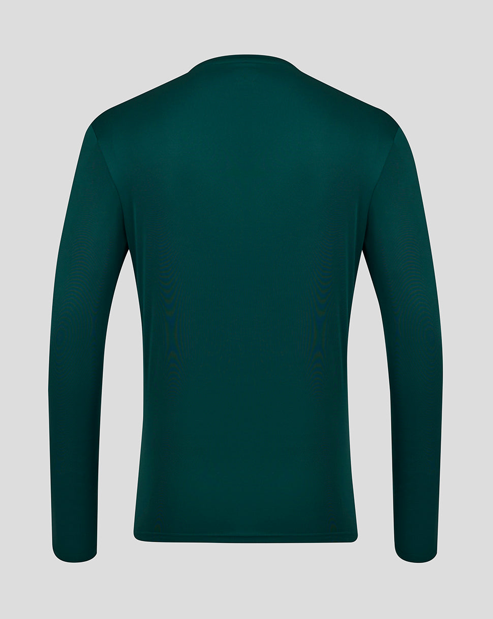 Mens Long Sleeve Performance Tee - Botanical Garden