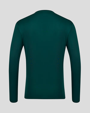 Mens Long Sleeve Performance Tee - Botanical Garden