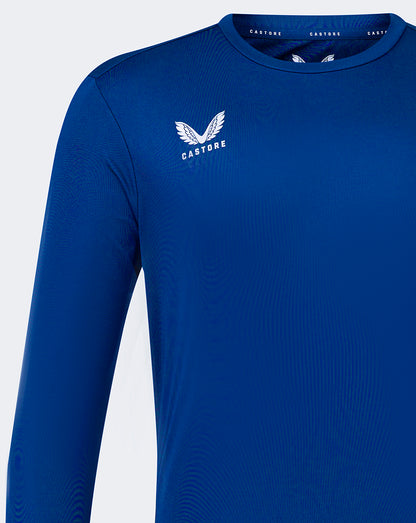 Mens Long Sleeve Performance Tee - Surf The Web