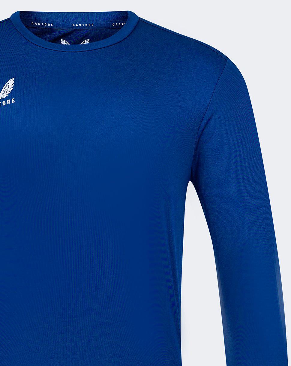 Mens Long Sleeve Performance Tee - Surf The Web