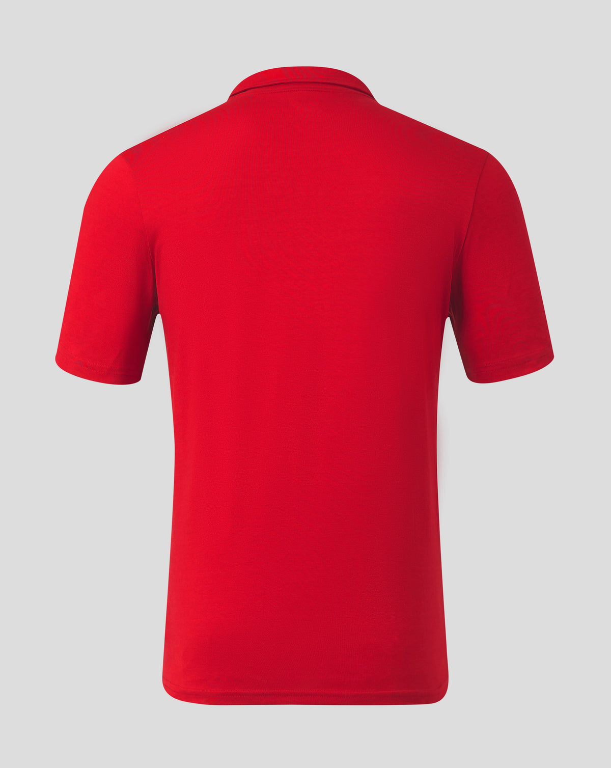 Herren Cotton Leisure Poloshirt – Echtrot - Rot