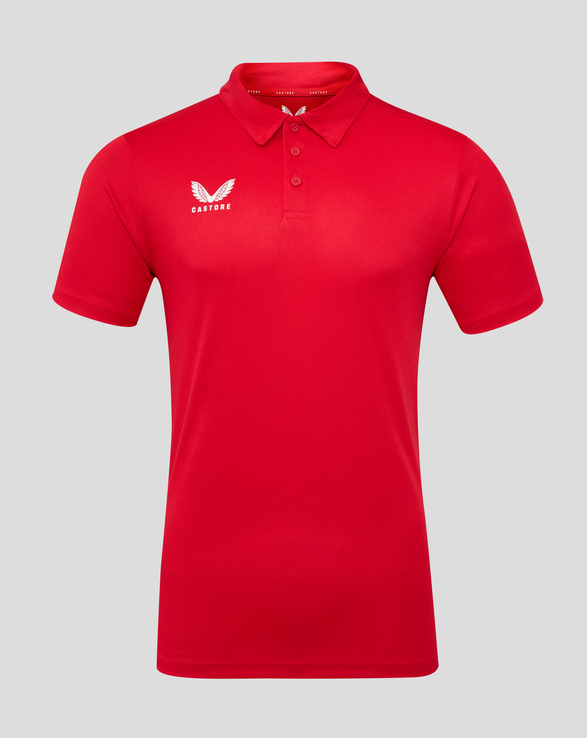 Herren Performance Poloshirt – Echtrot - Rot
